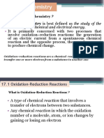 Electrochemistry: Electrochemistry Is Best Defined As The Study of The