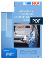 Analisis y Decisiones Estratégicas de SEUR PDF