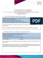 Guía para El Desarrollo Del Componente Práctico y Rúbrica de Evaluación - Unidad 3 - Paso 4 - Aplicar La Herramienta Diseñada