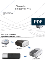 Shimadzu Spectrophotometer