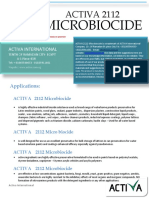 Activa 2112 Microbiocide New