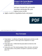 W2 - Project Life Cycle Models & Project Selection