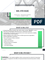 Mil STD 810C: Prepared By: Muhammad Abdullah Roll No: BAEM-F17-003