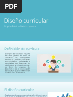 Diseño Curricular