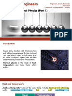 Module 4 - Thermal Physics (Part 1)