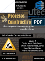 Procesos Constructivos - Reporte