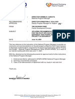 4PS Npmo Recommendations On The Moa For The Pilot 4PS Gulayan Sa Bakuran, Barangay and Paaralan GBBP) Project