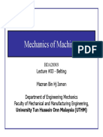 Mechanics of Machines