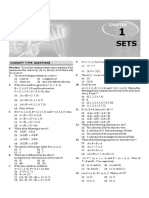 Concept Type Questions: A (1, 3, 5), B (2, 4, 6) and C (0, 2, 4, 6, 8) - Which of The