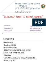 Electro-Kinetic Road Ramps: Department of Civil Engineering