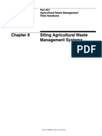 Chapter 8 (Siting Ag. Waste Management System)