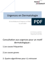 Urgences Dermatologiques