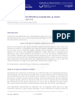 ¿Qué Es Lo Que Te Importa Cuidar en La Vida?: Guía Práctica Nº 2 (GP N°2)