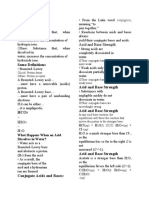 Acids and Bases