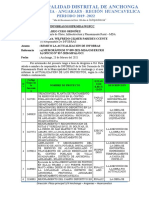 Informe #003 - Infobras Remito Actualizacion de Obras