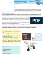 Fingerprint Authentication Server (Fas) - English Catalog