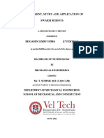 Development, Study and Application of Swarm Robots: Benjamin Limbu Subba (17UEMT0012)