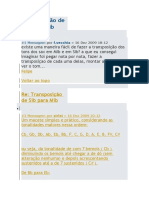 Transposição de Sib para Mib