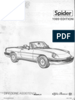 Alfa Romeo Spider-Workshop Manual