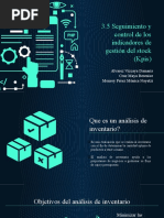 3.5 Seguimiento y Control de Los Indicadores de Gestion Del Stock (Kpi S)