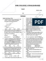 Neet Test No 2 Paper