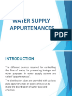 Water Supply Appurtenances