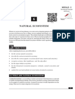 Natural Ecosystem: Module - 2