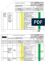 Risk Assessment For Installation of Fire Fighting Pipe & Accessories