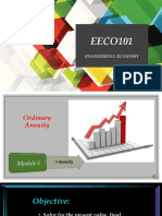 5.1.2 Ordinary Annuity