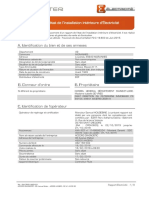 Rapport de L État de L Installation Intérieure D Électricité