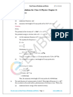 Solved Problems - Dual Nature of Radiation and Matter1