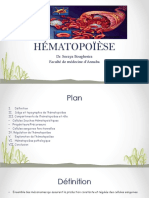 1 - Hématopoïèse (Diapo)