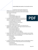 Section A: Select Any 60 Consecutive Multiple Choice Questions. For Each Question Circle One Best Alternative