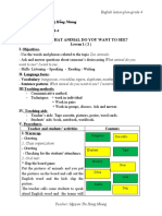 Grammar Lesson Plan - Nguyễn Thị Hồng Nhung Sa Pa