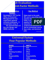 Job Evaluation System: A Comparison