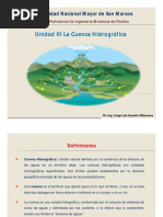 Unidad III La Cuenca Hidrográfica