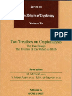 Arabic Origins of Cryptology Vol. 6