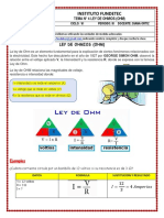 Ley de Ohmios (Ohm)