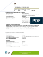 MSDS Imidacloprid 350 SC