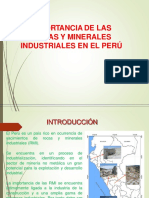 02 Importancia de Las Rocas y Minerales Industriales en El Perú