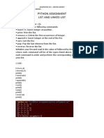 Ammar Python Assignment