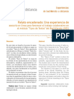 Relato Encadenado Una Experiencia de Asesoria en L