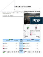 Final Da Copa Do Mundo FIFA de 1998