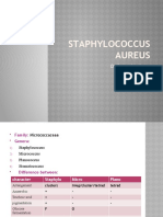 Staphylococcus Aureus: DR Surender Kaur Asst - Prof. GMC