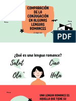 Comparación de Las Lenguas Romances (?)