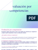 La Evaluacion Por Competencias