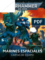 Codex Marines Espaciales - Cartas de Equipo 9