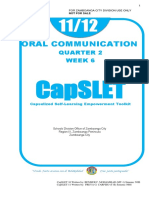 Oral Communication: Capslet