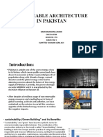 Sustainable Architecture in Pakistan