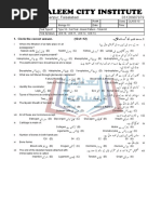 10th Class Test Half Book ALP